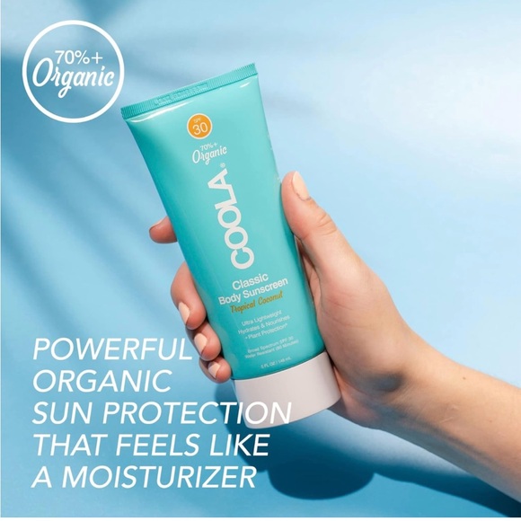 COOLA CLASSIC "PINA COLADA" ORGANIC SPF 30 SUNSCREEN LOTION- 5OZ. - Picture 3 of 8